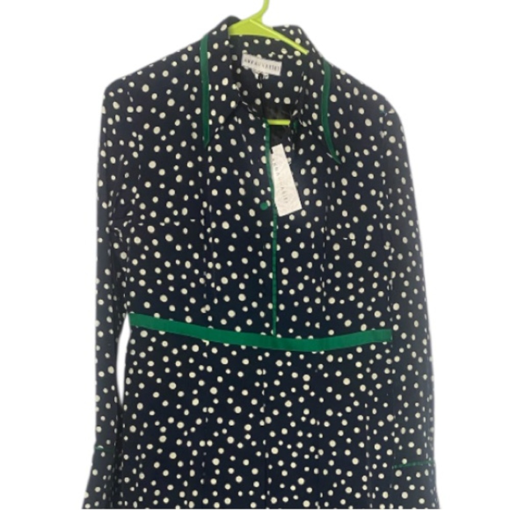 NWT ANNAH HARIRI XL
Modest Polka Dot Maxi Dress Green
Trim Abaya - Picture 4 of 9